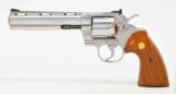 Colt Python 6 Inch Satin Stainless. 357 Mag. Excellent In Original Box. DOM 1982 - 7 of 10