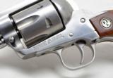 Ruger New Model Blackhawk. 4 5/8" 45 Colt. Satin Stainless Steel. Excellent. In Hard Case. PRICED REDUCED - 5 of 6