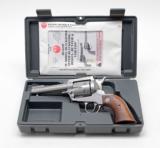 Ruger New Model Blackhawk. 4 5/8" 45 Colt. Satin Stainless Steel. Excellent. In Hard Case. PRICED REDUCED - 1 of 6