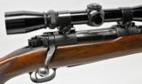Winchester Pre-64 Model 70 Featherweight. .243 Win. DOM 1955. With Leupold Vari-X II 2-7 Scope. Very Good - 10 of 10