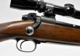 Winchester Pre-64 Model 70 Featherweight. .243 Win. DOM 1955. With Leupold Vari-X II 2-7 Scope. Very Good - 6 of 10