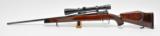 Weatherby South Gate Mauser. Pre-Mark V. 257 WBY Mag. DOM 1955. Good Condition. With Scope - 2 of 7