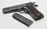 RARE Colt Transition Model 1911 / Transitional 1911A1, Blue 5” SA Semi-Automatic Pistol, MFD 1924 - 3 of 10