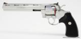 Colt Python .357 Mag 8" Bright Stainless Steel Finish, Like New In Blue Case. - 4 of 9