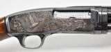 Winchester Model 42 410 Gauge Pump Shotgun. Custom Engraving - 4 of 7