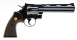 Colt Python 357 Mag. 6 Inch Blue. New In Universal Colt Blue Hard Case. - 1 of 7