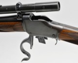 Winchester Model 1885 High Wall. Custom 22 Hornet. With Vintage Zeiss Scope. Excellent - 4 of 11