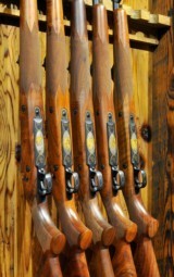 Winchester 70 Custom Safari Express African Big 5 Collection. New In Boxes. - 1 of 25