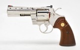 Colt Python 357 Mag. 4 Inch Nickel. Excellent Condition - 2 of 7