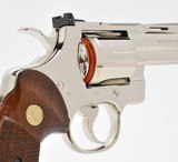 Colt Python 357 Mag. 4 Inch Nickel. Excellent Condition - 4 of 7