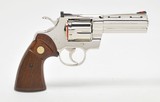 Colt Python 357 Mag. 4 Inch Nickel. Excellent Condition - 1 of 7