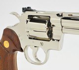 Colt Python 357 Mag. 8 Inch Nickel. Excellent Condition In Blue Hard - 6 of 6