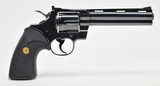 Colt Python 357 Mag. 6 Inch Blue. Excellent Condition - 1 of 6