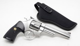 Smith & Wesson Model 657 41 Mag. 6 Inch Satin Stainless. Very Clean. With Holster - 1 of 10
