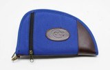 Colt Python 10" Blue Factory Soft Sided Case. Fits 3" Bbls And 1911's - 2 of 4