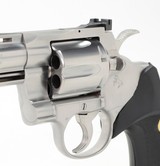 Colt Python 357 Mag. 4 Inch Satin Stainless Steel. Like New In Red Picture Box. DOM 1987 - 8 of 11