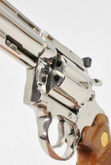 Colt Diamondback 6 Inch Nickel. 22LR. DOM 1983. Very Good Condition - 5 of 6