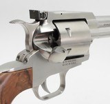 United Sporting Arms Seville .45 Colt 4 5/8 Inch Brushed Stainless. With Custom AAA English Walnut Grips - 5 of 11