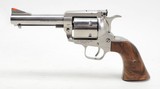 United Sporting Arms Seville .45 Colt 4 5/8 Inch Brushed Stainless. With Custom AAA English Walnut Grips - 4 of 11