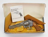 Smith & Wesson Model 686 .357 Mag. 6 Inch. Master Engraved By Fred Harrington. Like New In Original Box - 1 of 15