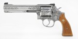 Smith & Wesson Model 686 .357 Mag. 6 Inch. Master Engraved By Fred Harrington. Like New In Original Box - 4 of 15