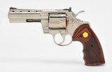 Colt Python 357 Mag 4 Inch Nickel. Very Good Condition - 2 of 7