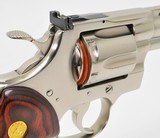 Colt Python 357 Mag 4 Inch Nickel. Very Good Condition - 6 of 7