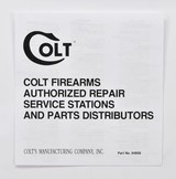 Colt MK IV/Series 80 And 90 Pistols Manual, Repair Station List And Letter. 2006. - 4 of 5