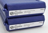 Colt SA Army 45. Consecutive Pair. 5 1/2 Inch Case Colored. Unique Offer. New In Stock - 6 of 6