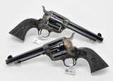 Colt SA Army 45. Consecutive Pair. 5 1/2 Inch Case Colored. Model P1850. Unique Offer. New In Stock - 4 of 6