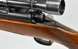 Winchester Model 70 Pre-1964 7.57mm Mauser (7m/m). Early DOM 1943. With Vintage Redfield Texan Scope - 8 of 14