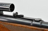 Winchester Model 70 Pre-1964 7.57mm Mauser (7m/m). Early DOM 1943. With Vintage Redfield Texan Scope - 4 of 14