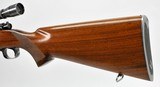 Winchester Model 70 Pre-1964 7.57mm Mauser (7m/m). Early DOM 1943. With Vintage Redfield Texan Scope - 7 of 14