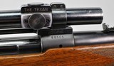 Winchester Model 70 Pre-1964 7.57mm Mauser (7m/m). Early DOM 1943. With Vintage Redfield Texan Scope - 11 of 14