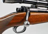 Winchester Model 70 Pre-1964 7.57mm Mauser (7m/m). Early DOM 1943. With Vintage Redfield Texan Scope - 13 of 14