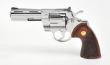Colt Python 357 Mag. 4 Inch Bright Stainless Steel. Like New In Brown Box. DOM 1983 - 3 of 7