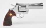 Colt Python 357 Mag. 4 Inch Bright Stainless Steel. Like New In Brown Box. DOM 1983 - 2 of 7