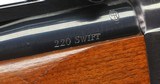 Ruger No. 1 .220 Swift. Single Shot Rifle. With Leupold Scope. Good Condition - 3 of 6