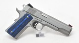 Colt Government Model Comp. Series. 45 Auto. 5" Nat. Match Barrel. Series 70. Stainless Finish. BRAND NEW in Hard Case. - 4 of 5