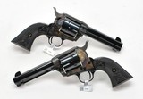 Colt SA Army 45. Consecutive Pair. 4 3/4 Inch Case Colored. Model P1840. Unique Offer. NEW - 4 of 5