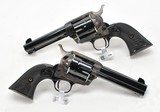 Colt SA Army 45. Consecutive Pair. 4 3/4 Inch Case Colored. Model P1840. Unique Offer. NEW - 3 of 5