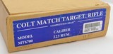 Pre-Ban Colt Sporter Target Model AR-15 .223/5.56 NATO. Looks Unfired. With Non-Original Colt Box - 9 of 9