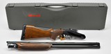 Benelli 828U 12 Gauge O/U Shotgun. Like New In Hard Case - 2 of 17