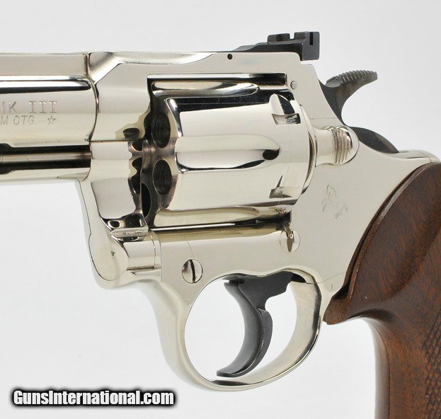 Colt Trooper MKIII .357 Mag. 8 Inch Nickel. Like New Colt Trooper MKIII .357 Mag. 8 Inch Nickel. Like New