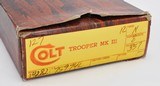 Colt Trooper MKIII .357 Mag. 8 Inch Nickel. Like New Condition. In Original Box. Rare Condition For Nickel - 8 of 8