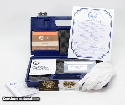 Colt Python Box, OEM Case 1993 Manual, And More!