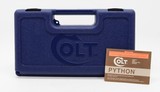 Colt Python Box, OEM Case 1990 Manual, And More! - 2 of 9