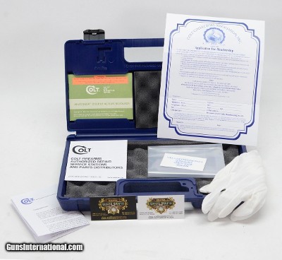 Colt Anaconda Box, OEM Case, 1993 Manual, And More!