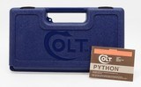 Colt Python Box, OEM Case 2003 Manual, And More! - 2 of 9