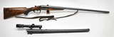 Belgian 16 Gauge Guild Side By Side Shotgun With Extra 16 Gauge x 8mm Combination Barrel. Very Nice Condition. PRICE REDUCED - 2 of 16
